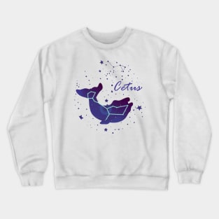 Whale Constellation Crewneck Sweatshirt